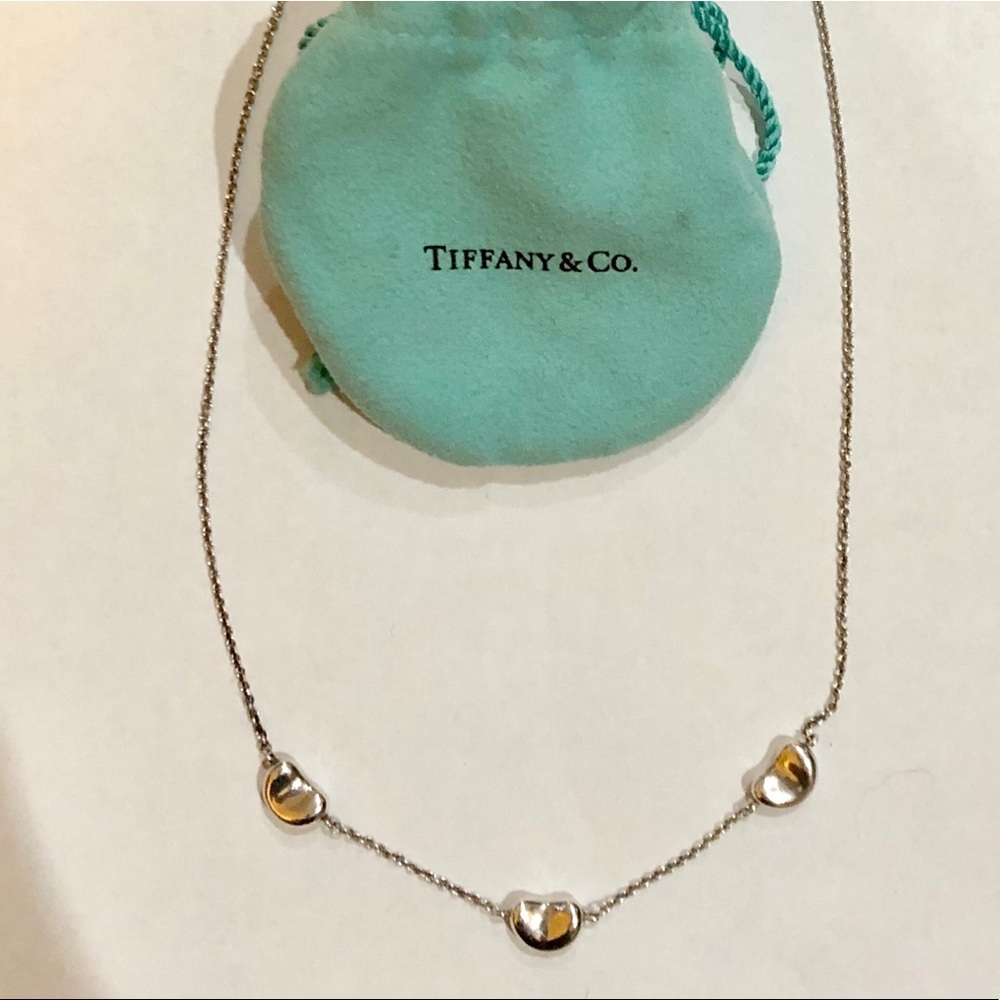 Tiffany & Co. triple bean (mini) necklace